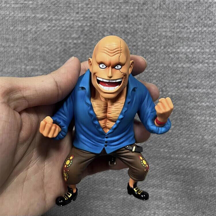 A+ Studio One Piece Bonk Punch & Monster Resin Red Hair Pirates 10cm Figure Toy