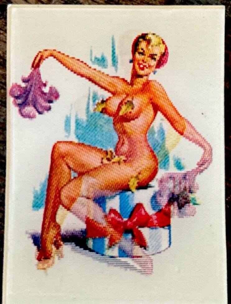 1960s PIN-UP Burlesque  - Lenticular Moving Motion Flicker Picture by Vari-Vue