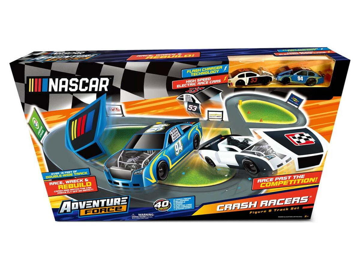 NASCAR Adventure Force Crash Racers Children's & Toddlers Toy NEW Figure 8