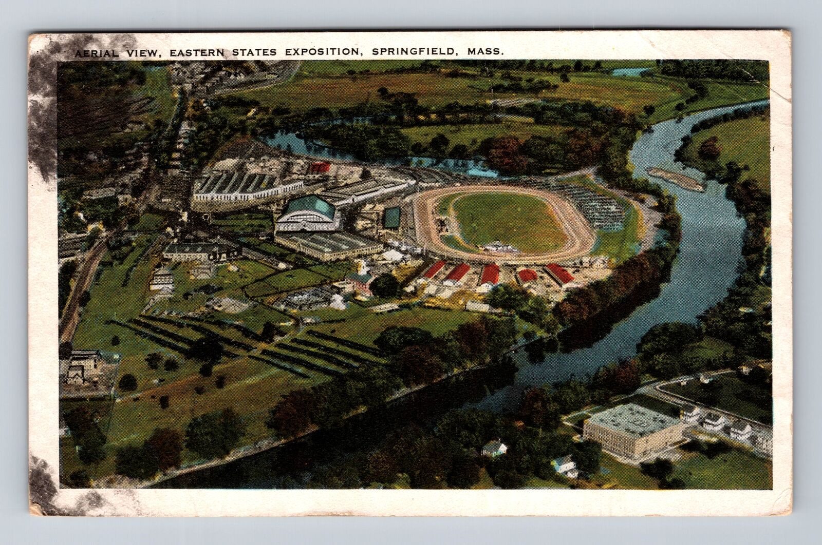 Springfield MA- Massachusetts, Eastern States Exposition, Vintage c1929 Postcard