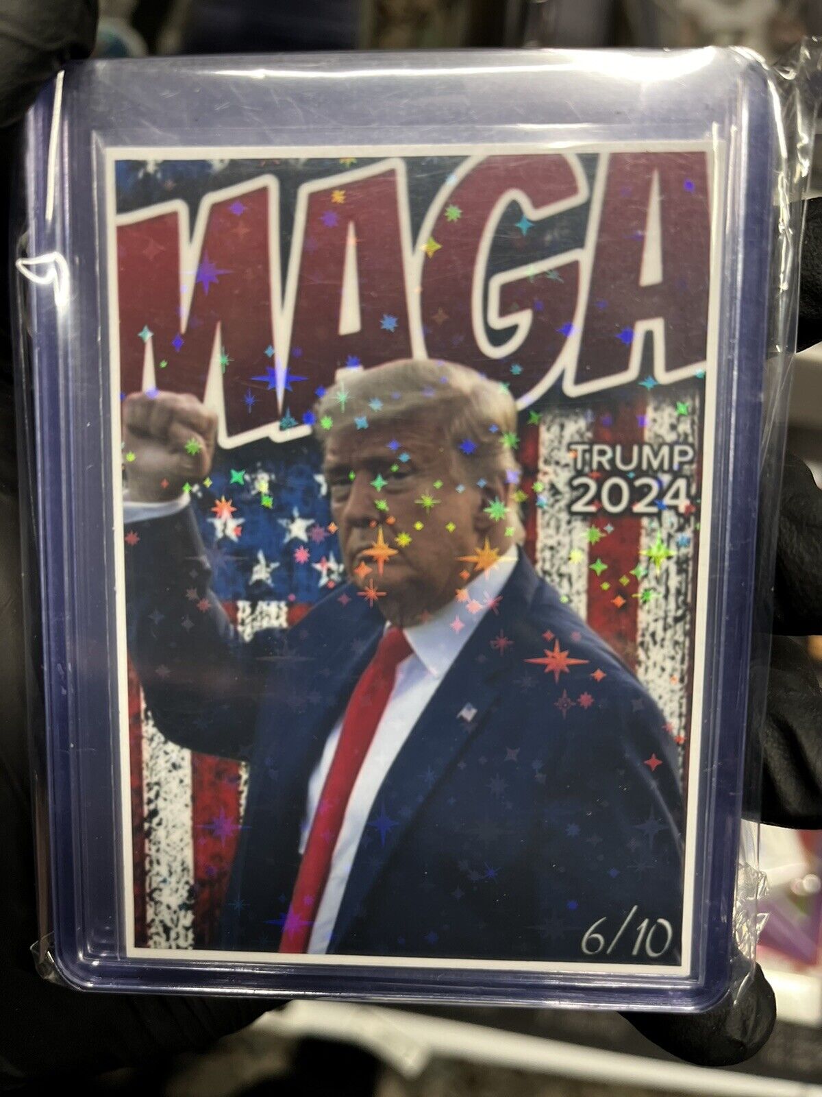 Trump Custom 1/1 One Of A Kind Set Of 10, Give One To Your Top 10