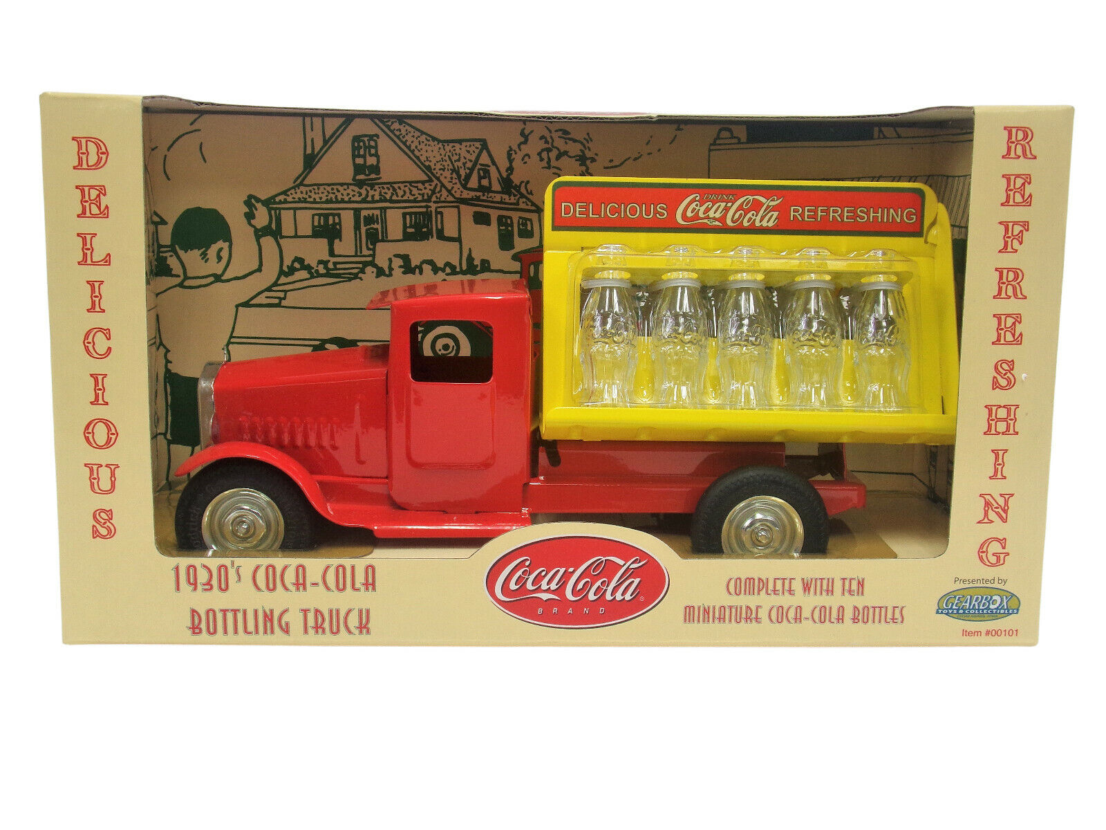 Vintage 1930\'s Coca-Cola Bottling Truck , Toy / Collectible