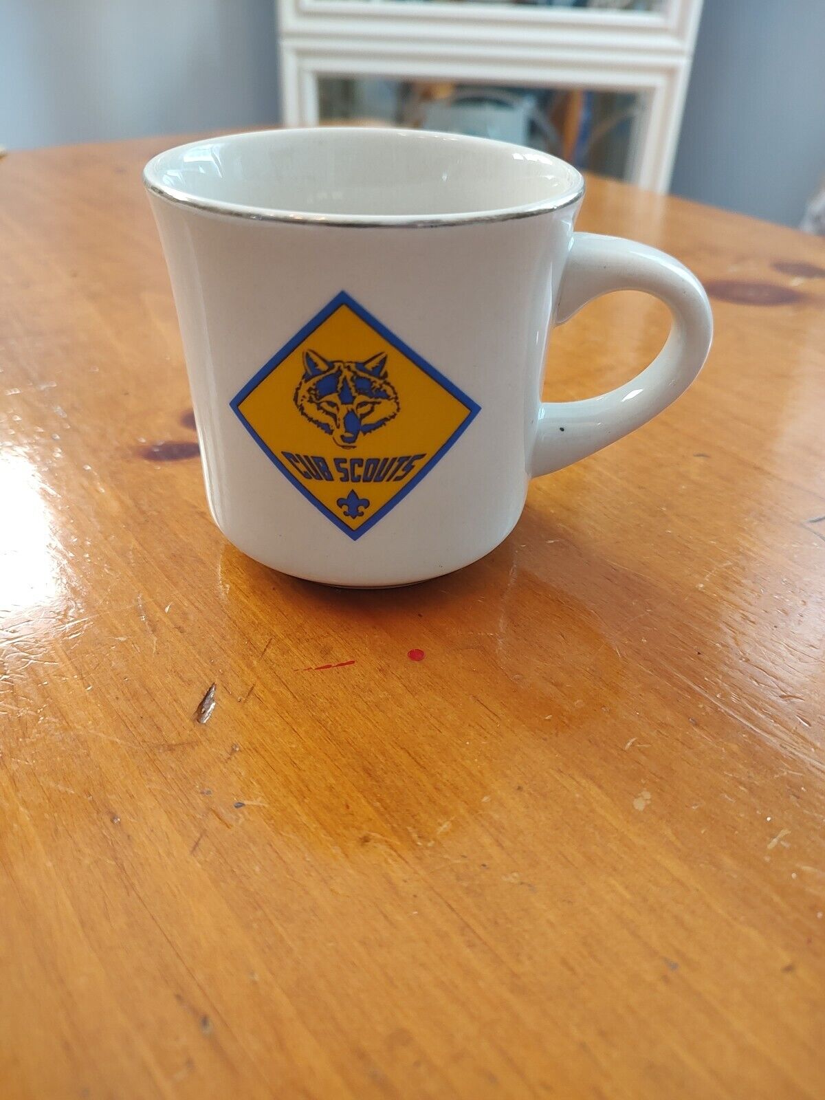 Vintage BSA Cub Scout Ceramic Coffee Tea Mug Cup