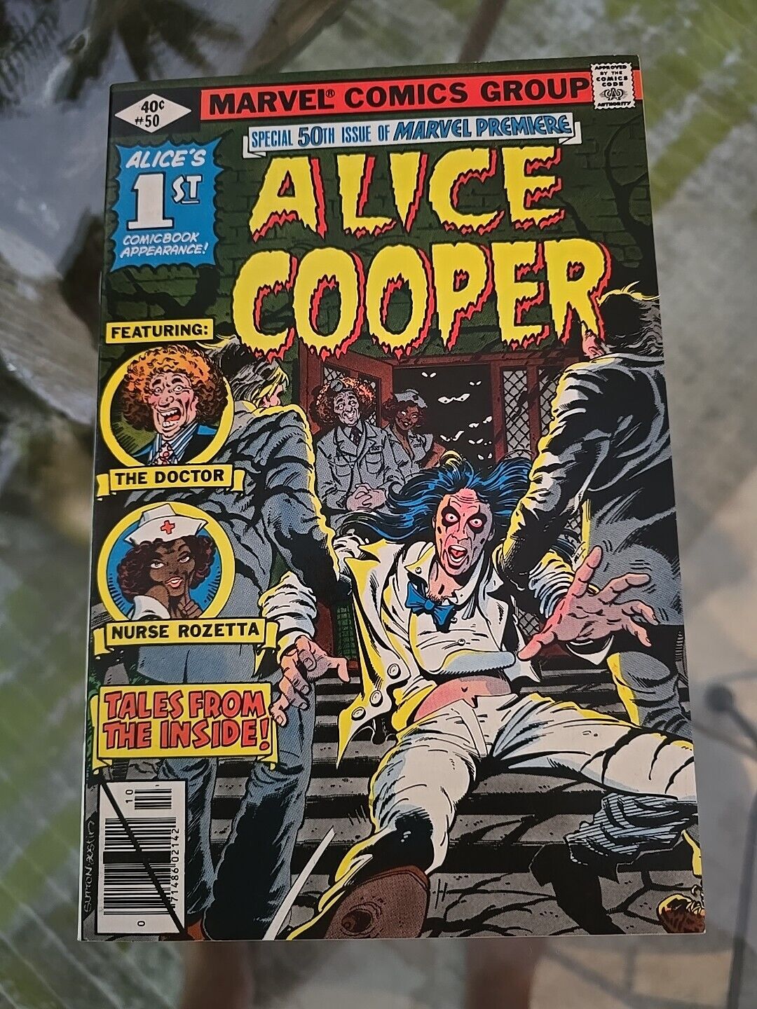 1979 Marvel Premiere #50 Comic Book Alice Cooper High Grade