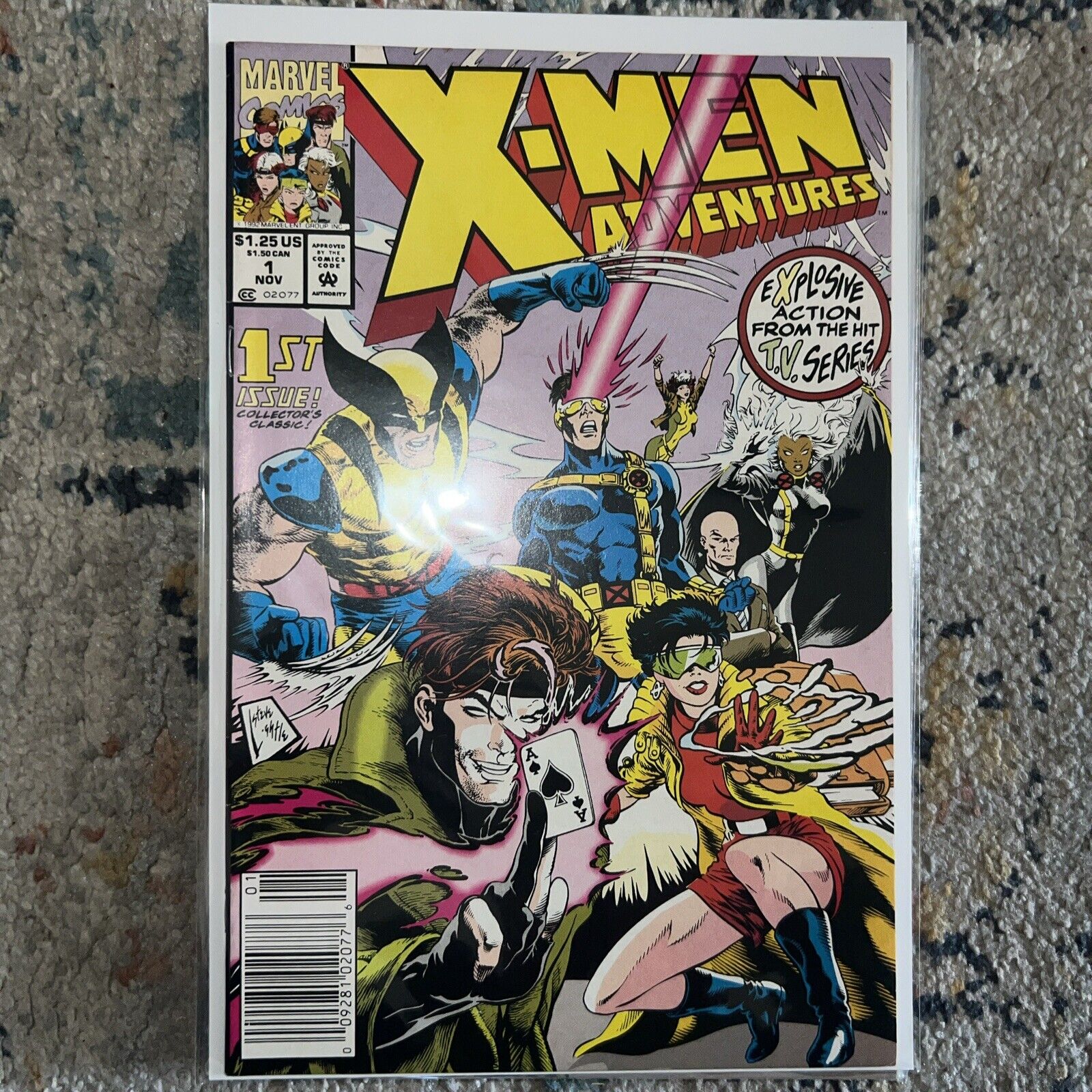 X-Men Adventures #1 Marvel Comics 1992 Newsstand FAST SHIPPING