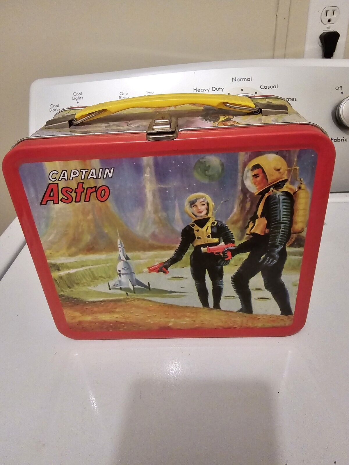 Captain Astro  LunchBox reproduction