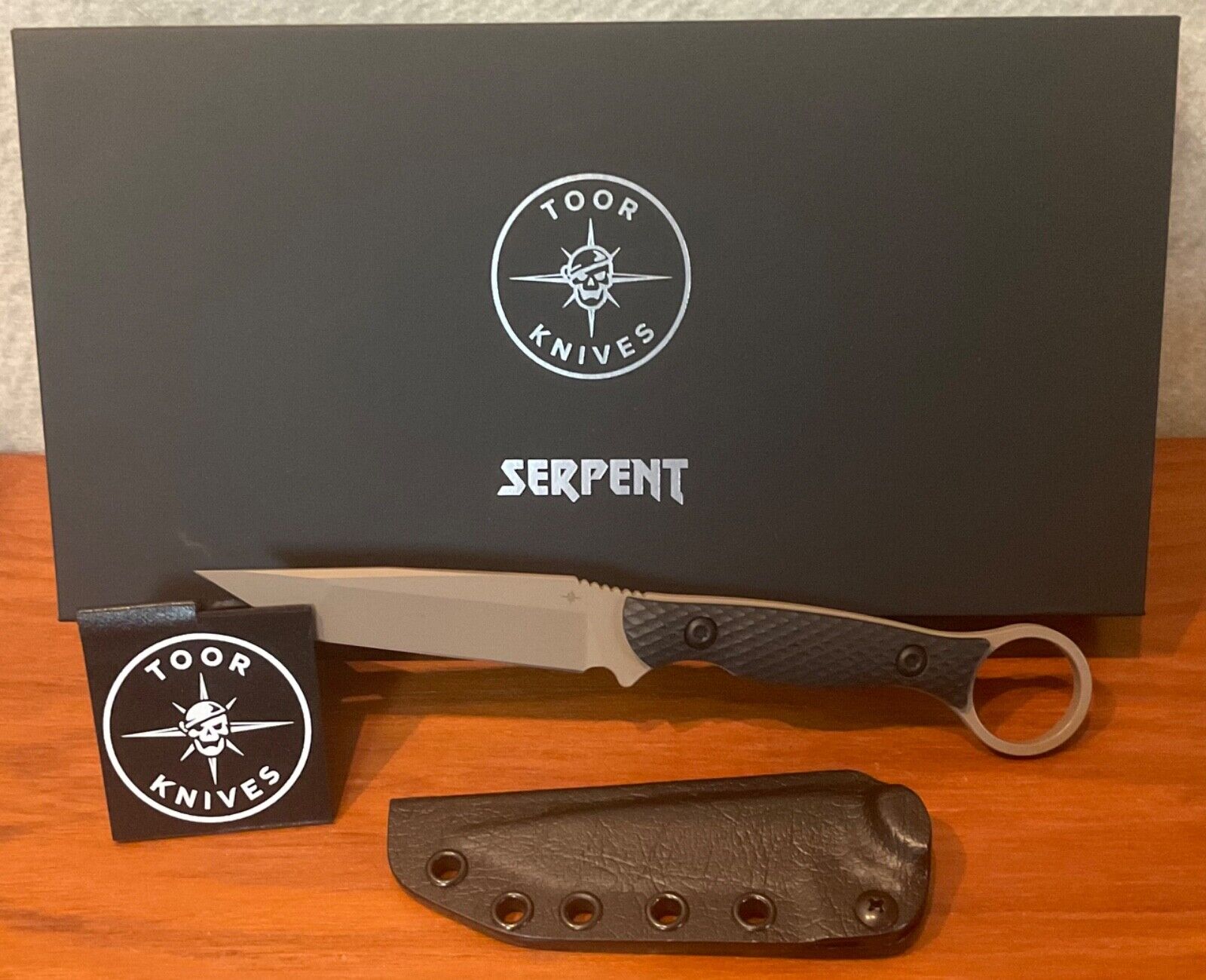 Toor Knives - Serpent T  FDE - STORE DISPLAY - TANTO BLADE