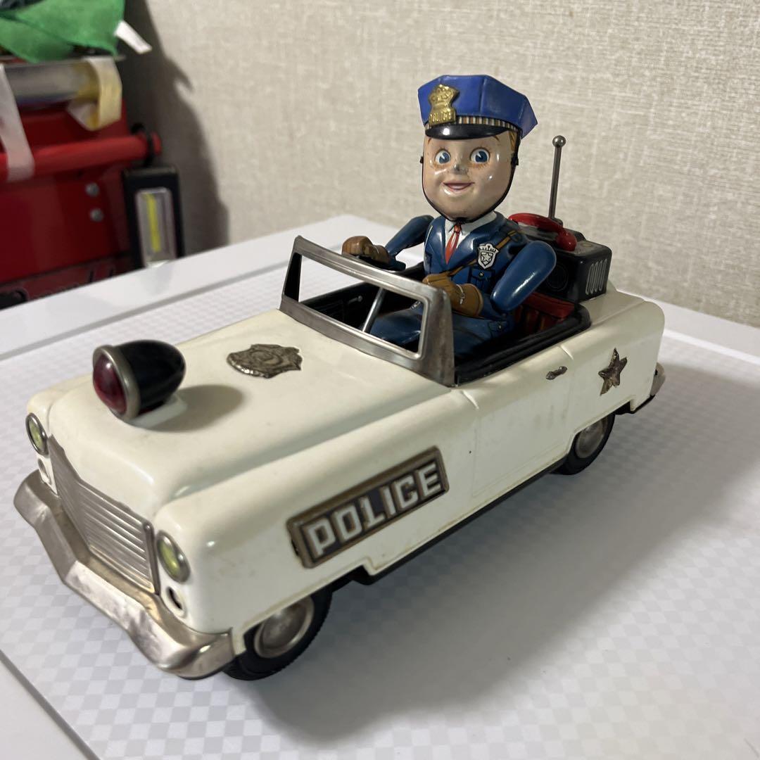 Mystery Police Car Nomura Toy Vintage