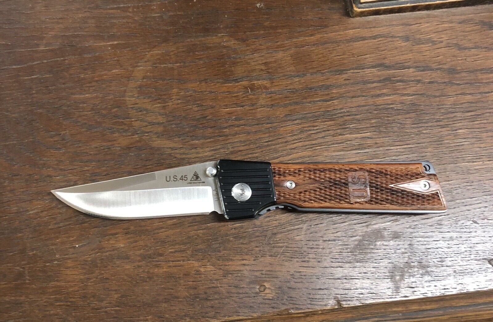 Lone Wolf US 45 Knife  Rare First Edition Run 
