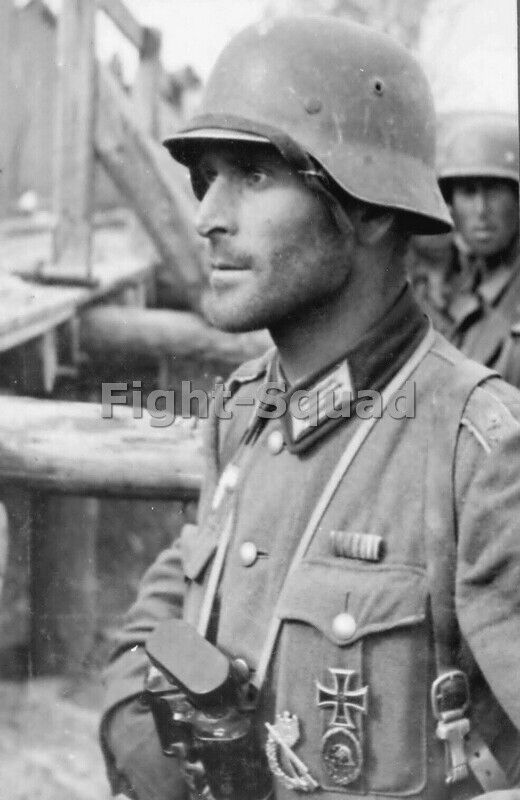 WW2 Picture Photo German Hauptmann Friedrich Winkler  3499