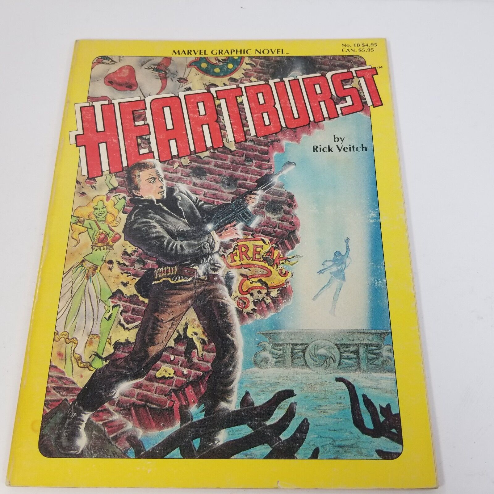 Heartburst Marvel Graphic Novel #10 1984