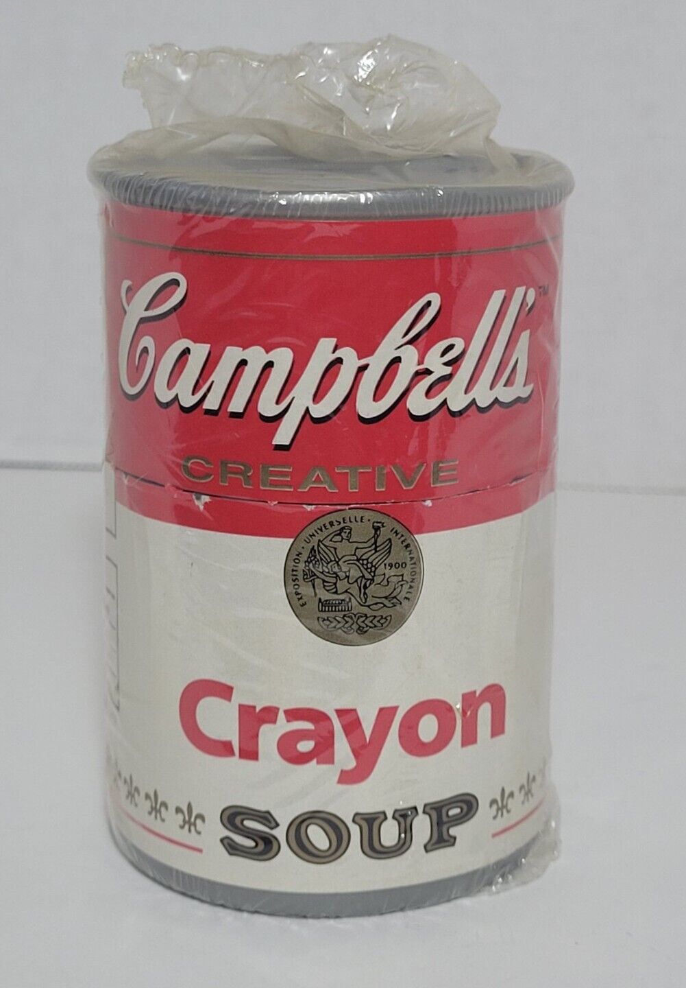 Campbell's Creative Crayon Soup Can Sealed Collectible 1996