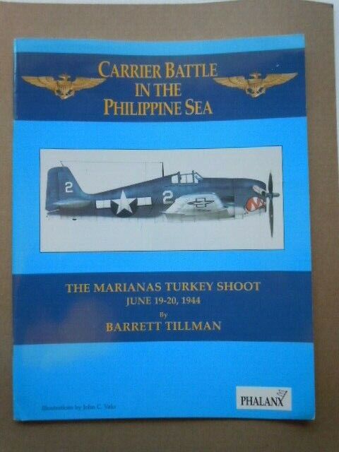 CARRIER BATTLE IN THE PHILIPPINE SEA MARIANAS TURKEY SHOOT SIGNED - 6 Signatures