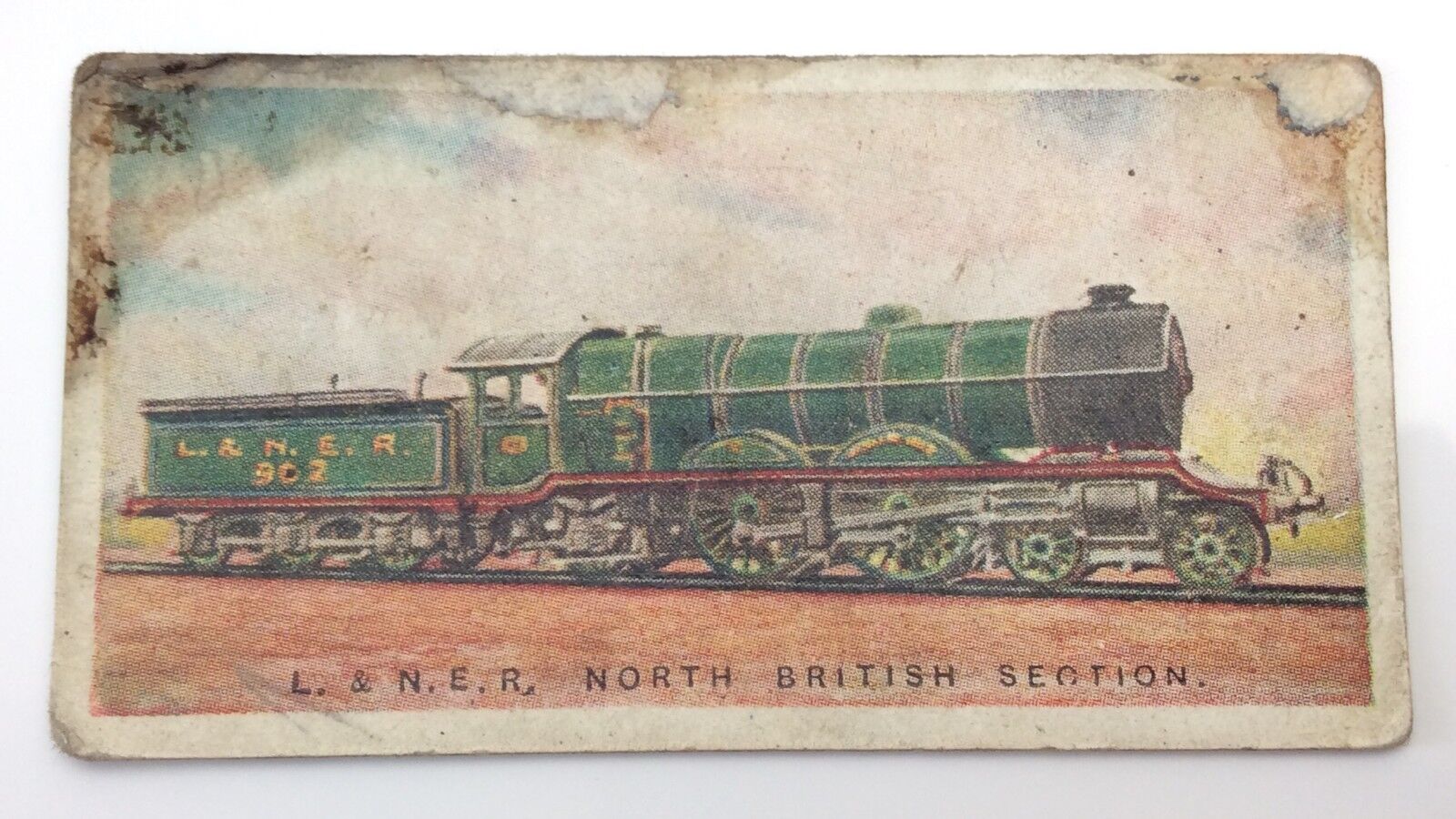L&NE North British Railway Engines 902-442 Imperial Tobacco Card 16 Trains F055