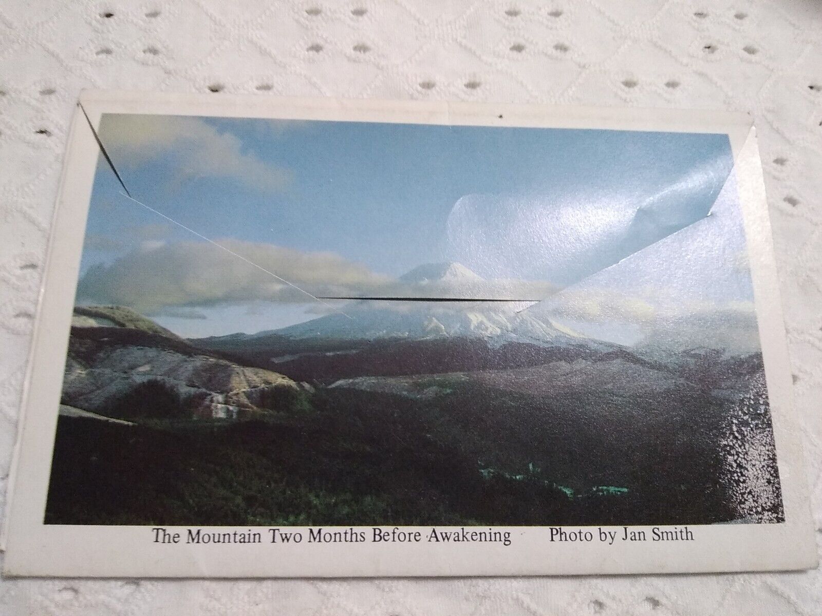 VTG MT ST HELENS THE MOUNTAINS Two Months Before Awakening Photo By Jan Smith 