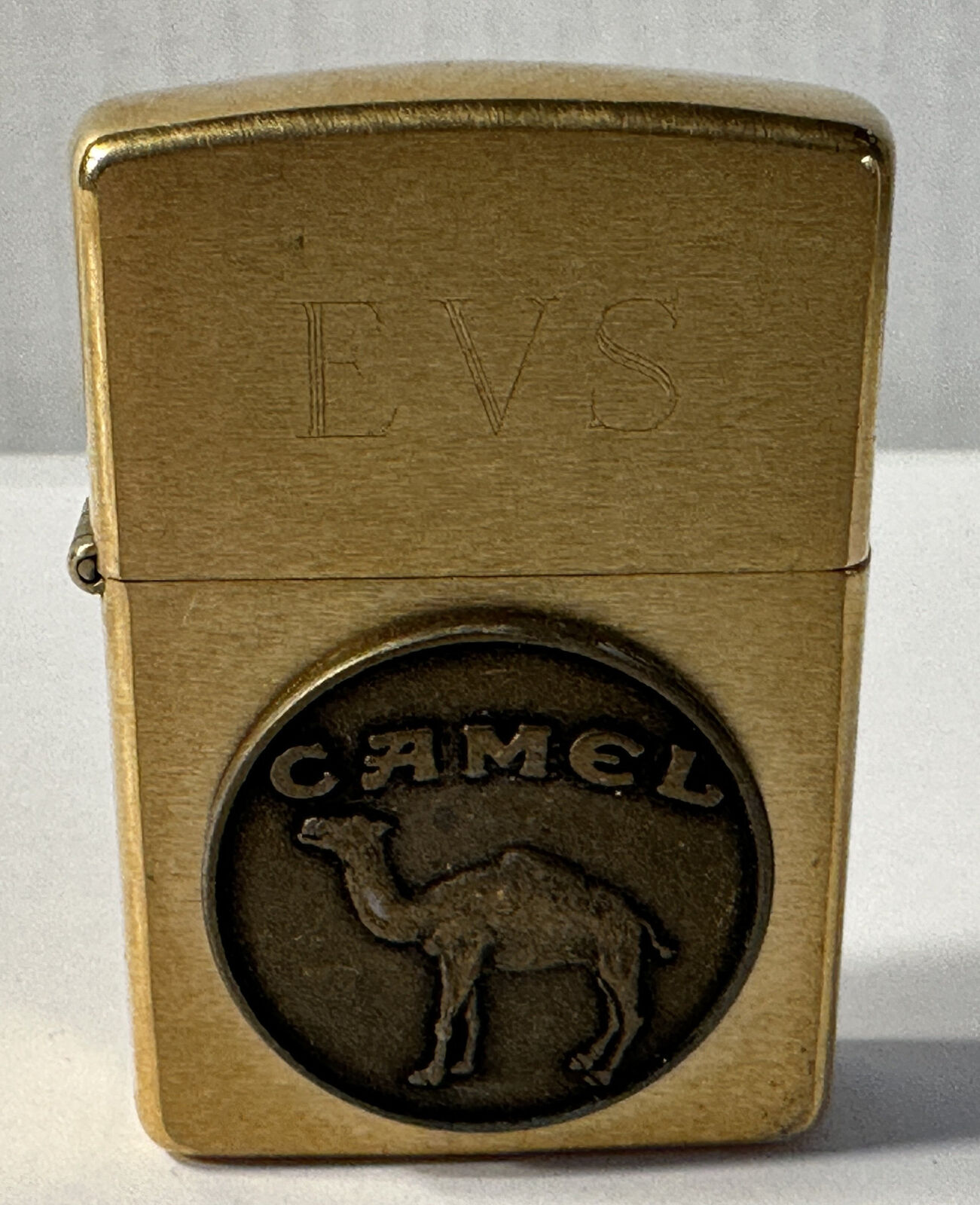 Vintage 1932-1992 Camel Beast Emblem Solid Brass Zippo Lighter