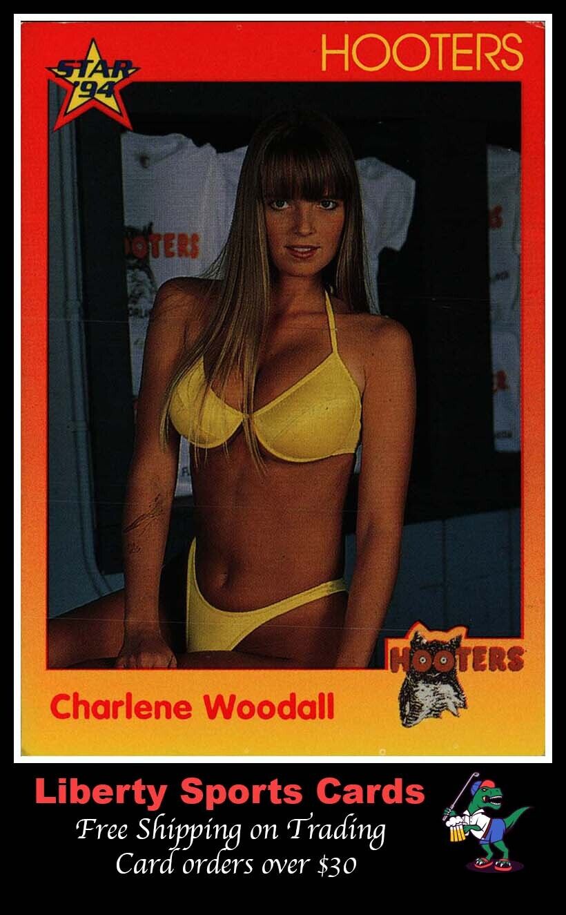 1994 Hooters Charlene Woodall #65 Super Beauty Hot & Sexy