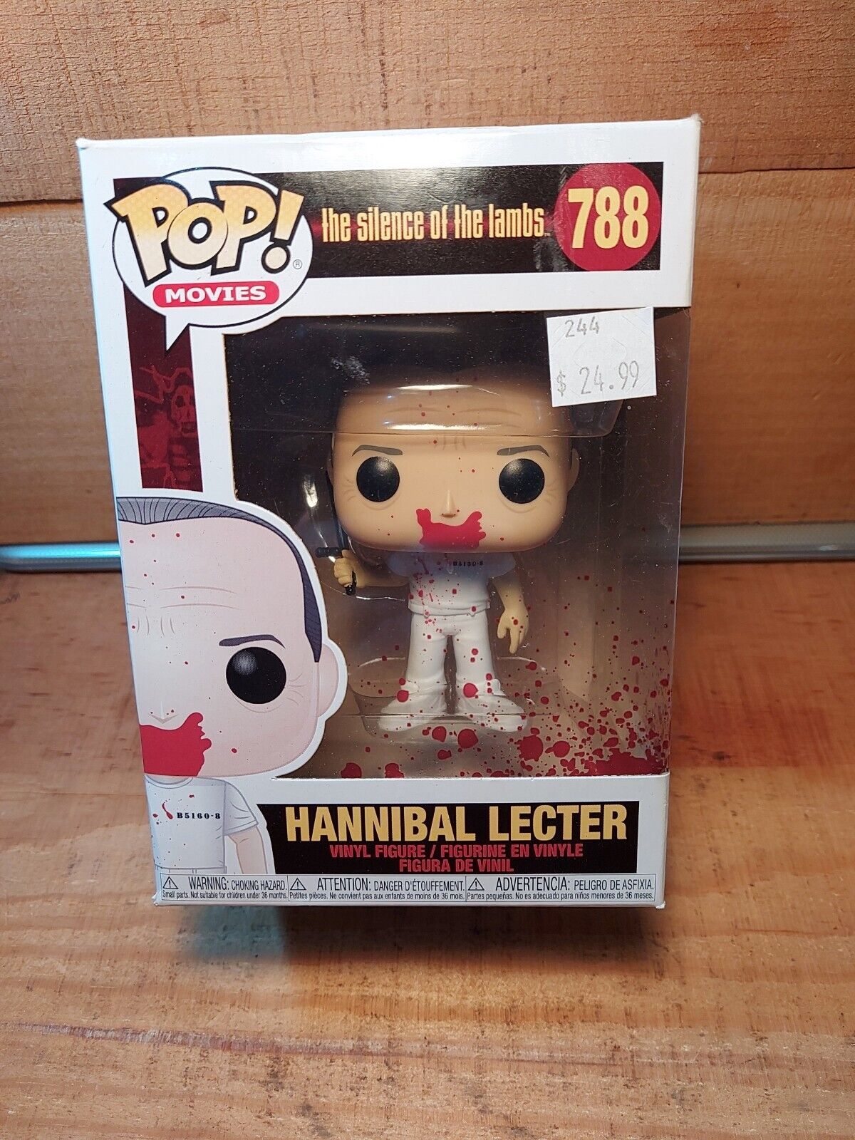 FUNKO POP HANNIBAL LECTER THE SILENCE OF THE LAMBS 788 Figure New Sealed Bx3