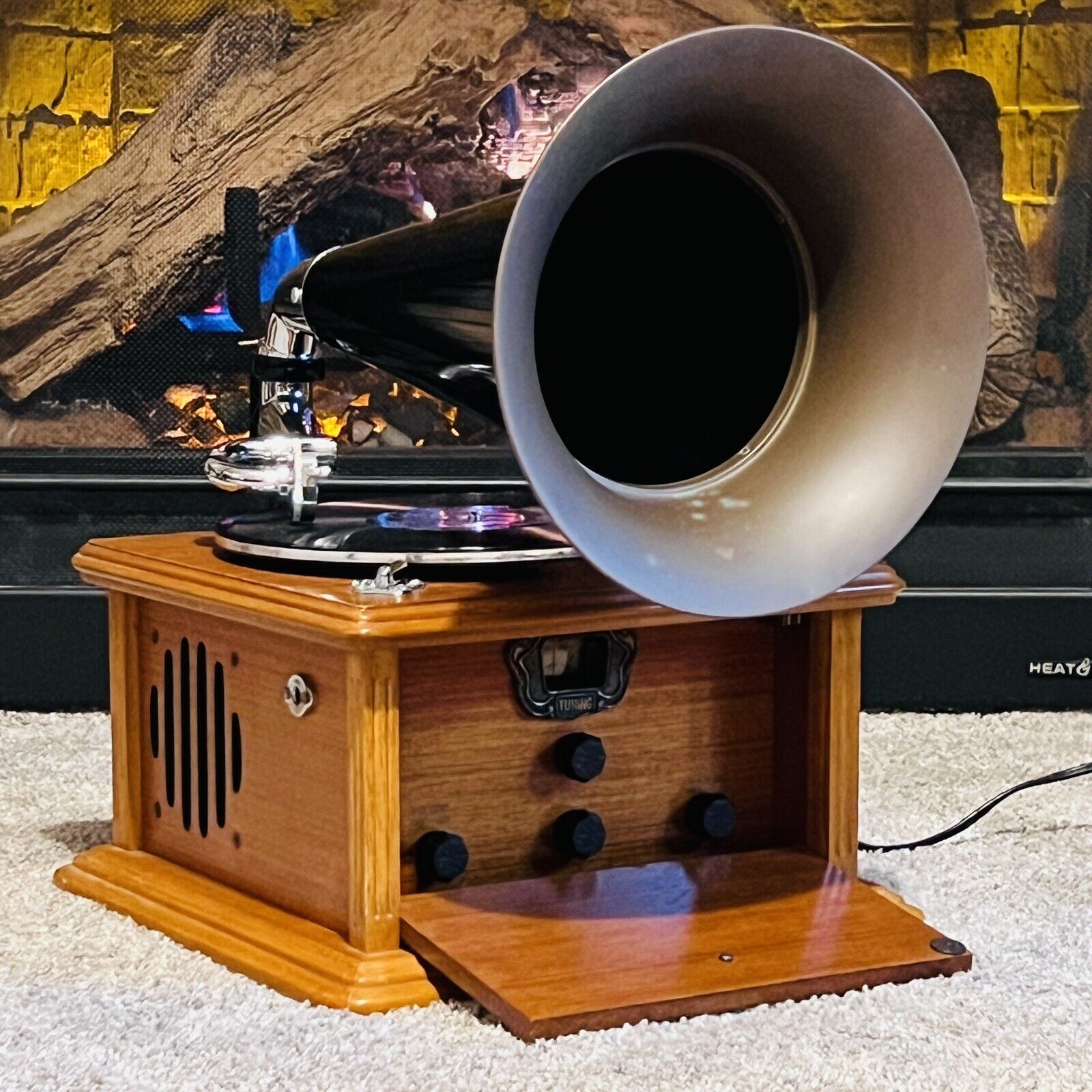 Thomas Home Phonograph Gramophone Replica Collector's Edition Model #166