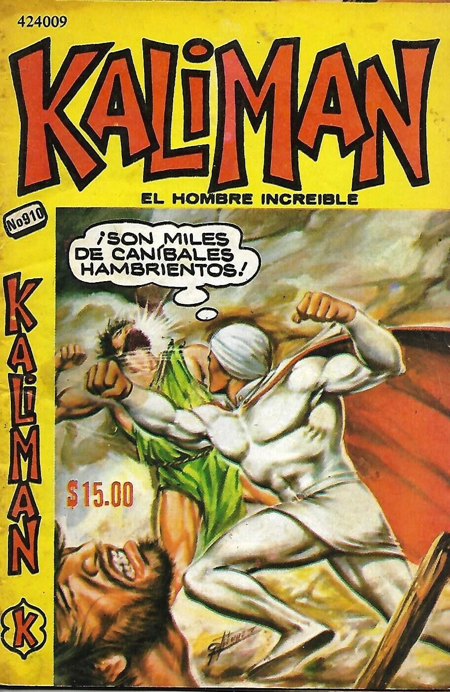 Kaliman El Hombre Increible #910 - Mayo 6, 1983 - Mexico