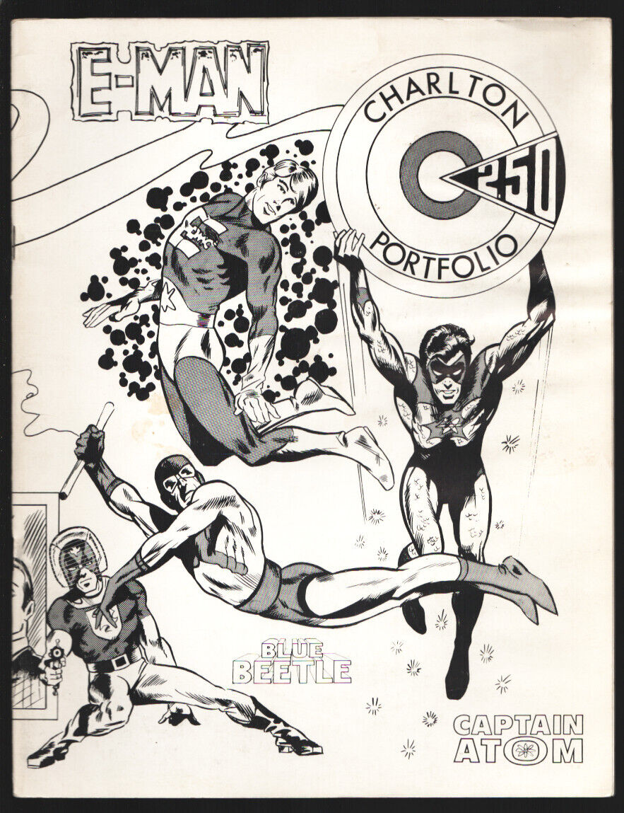 Charlton Portfolio #9 1974-CPL Special Double issue 9 & 10-Blue Beetle-Captai...