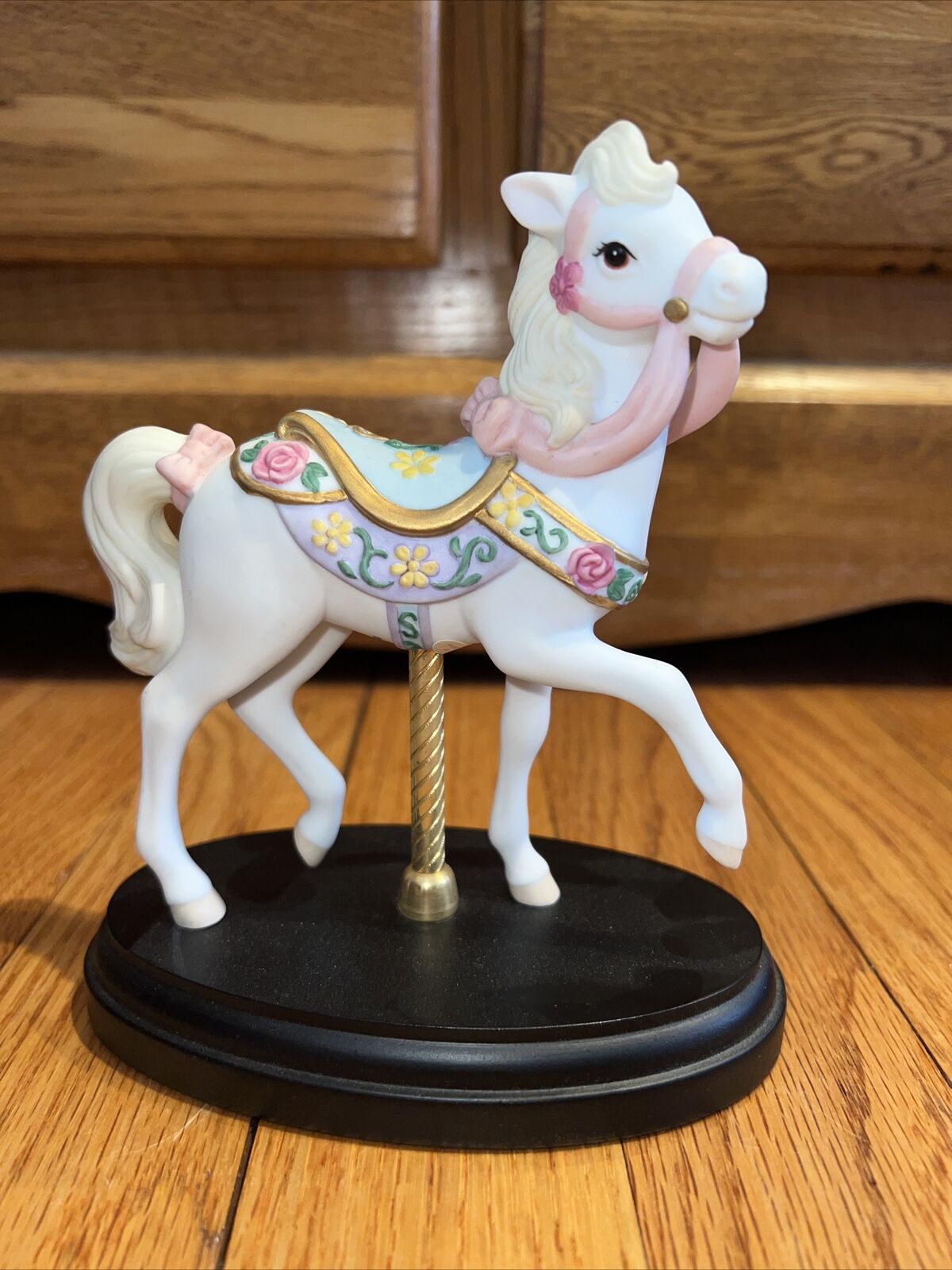 Pony 1995 Lenox Carousel Babies Collection Very Hard To Find