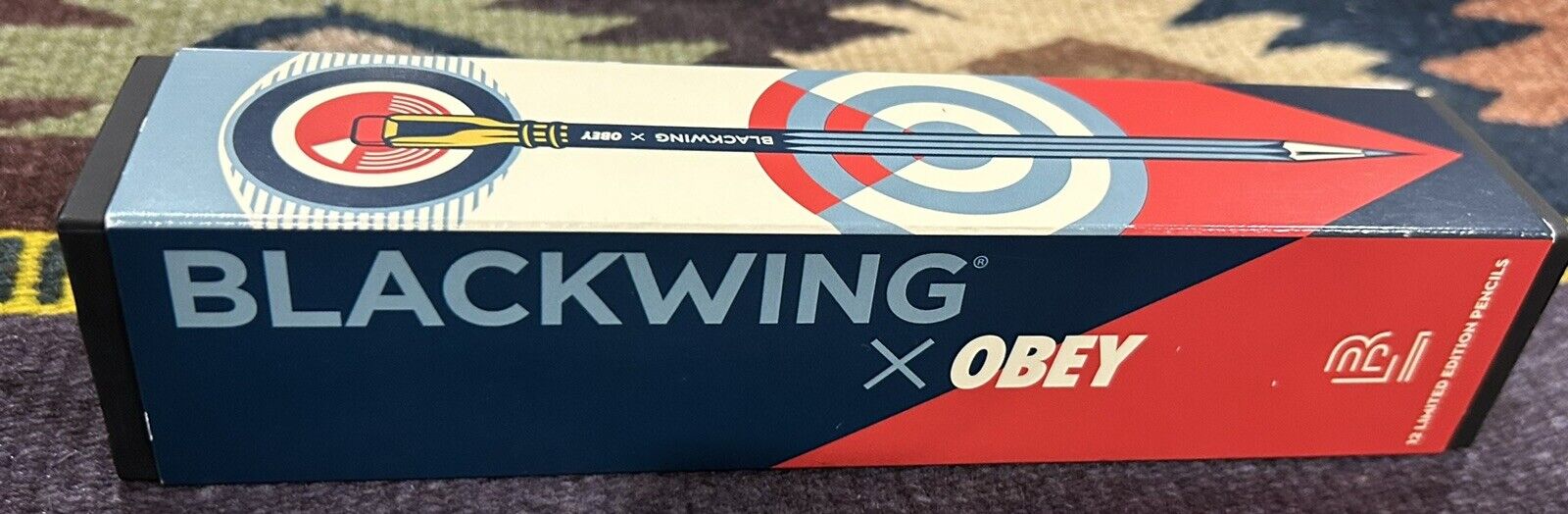 Blackwing X OBEY Twelve (12) Limited Edition Pencils New Unsharpened