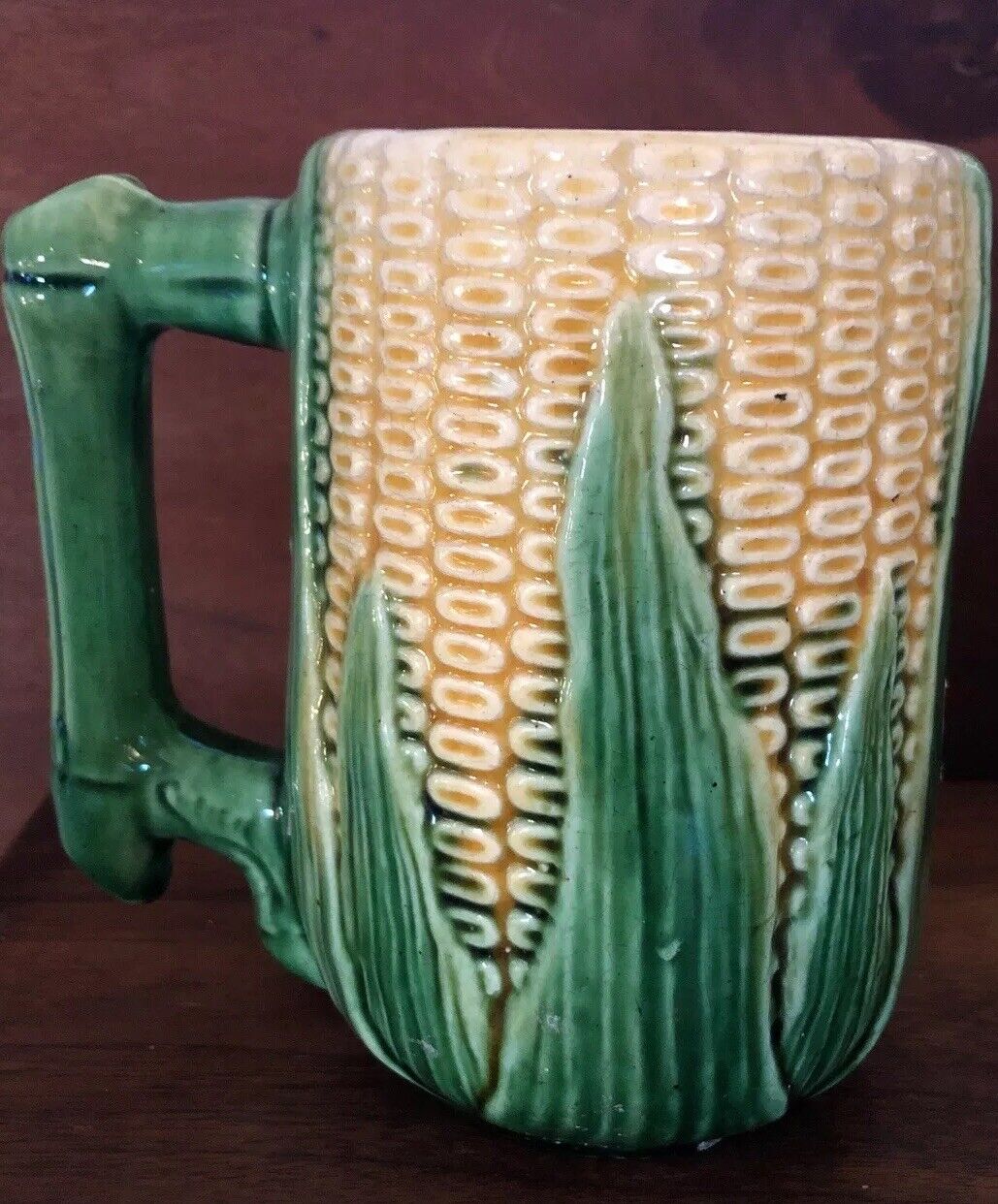 Majolica Shawnee Oversized Corn Mug