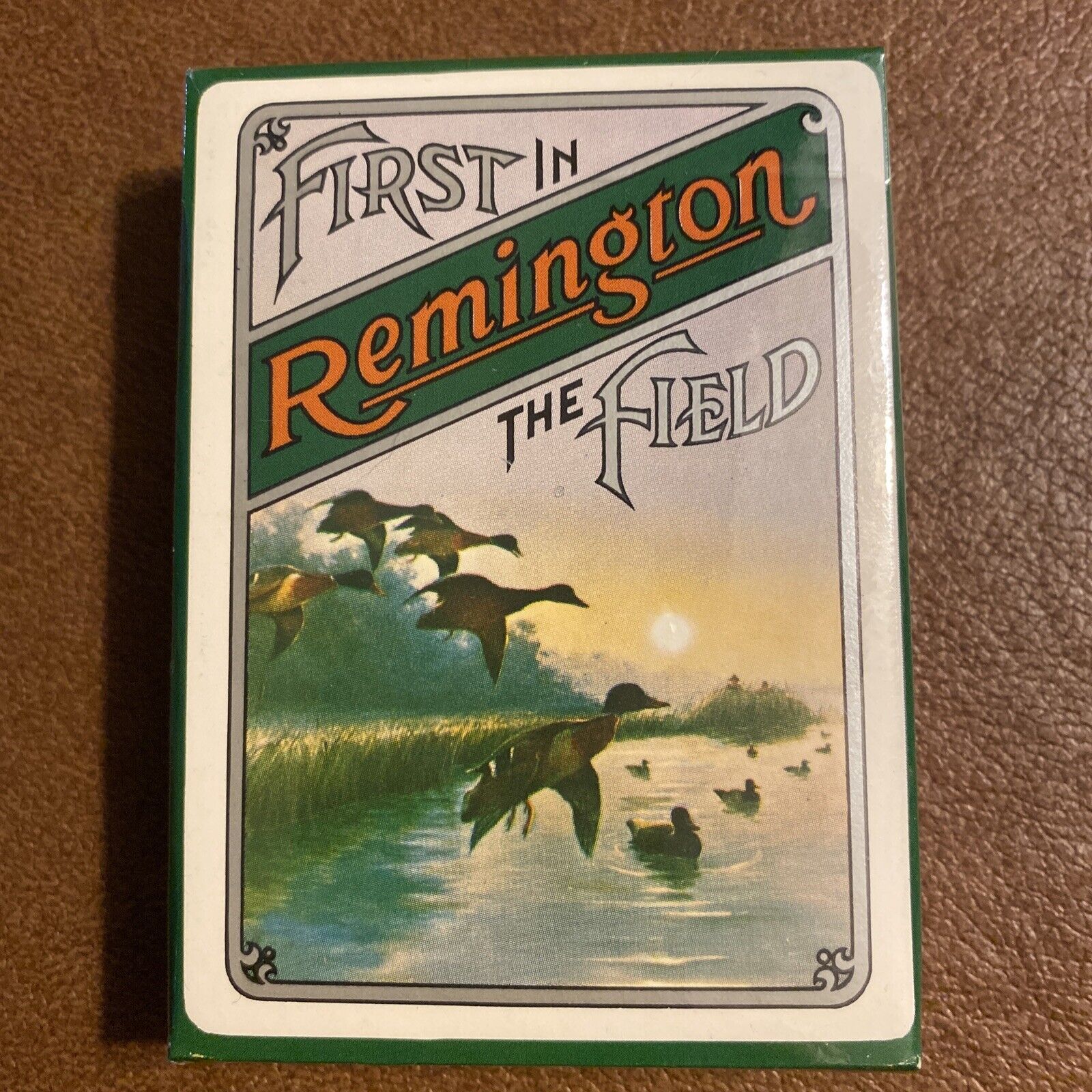 Remington Firearms First In The Field Vintage Ducks Playing Cards Deck