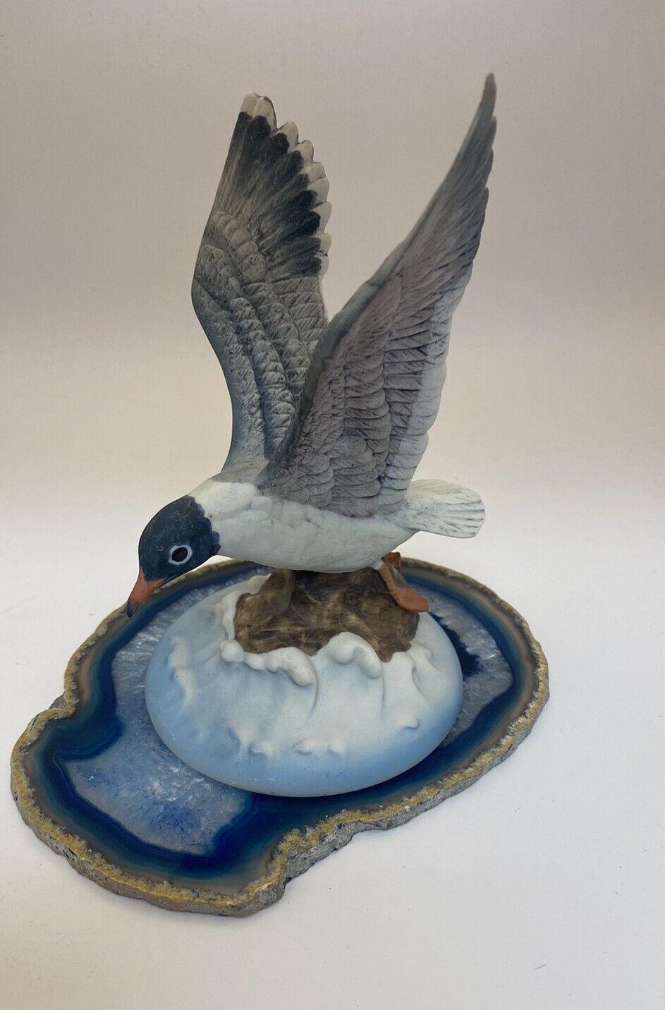 Laughing Sea Gull Bird Vintage Figurine By Gotham
