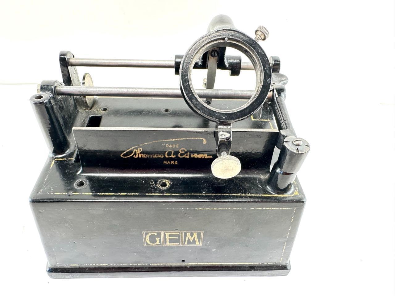 Early Edison 2 Min GEM Model A Phonograph Casting, Parts