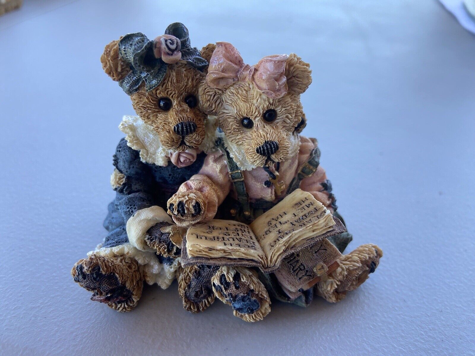 Boyds Bears Figurine Bailey & Becky The Diary #228304