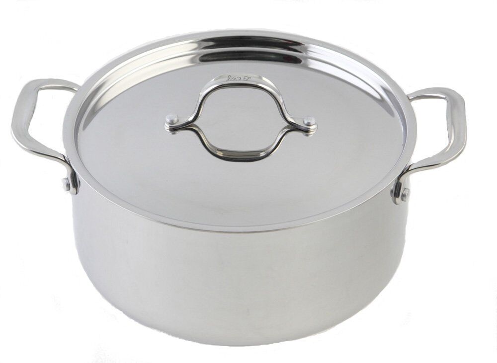 Le Chef 5-ply Stainless Steel Dutch Oven 2 1/4-qt, Clearance Sale 