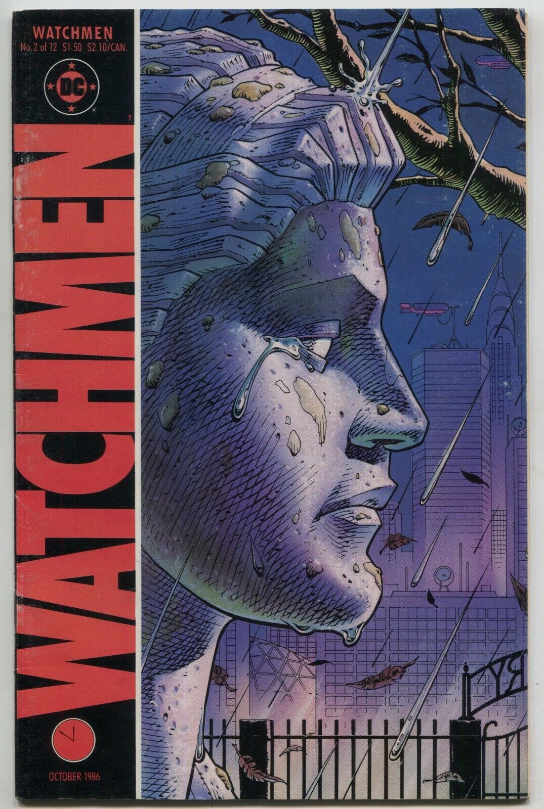 Watchmen 2 DC 1986 FN 1st Print Rorschach Dr. Manhattan Alan Moore
