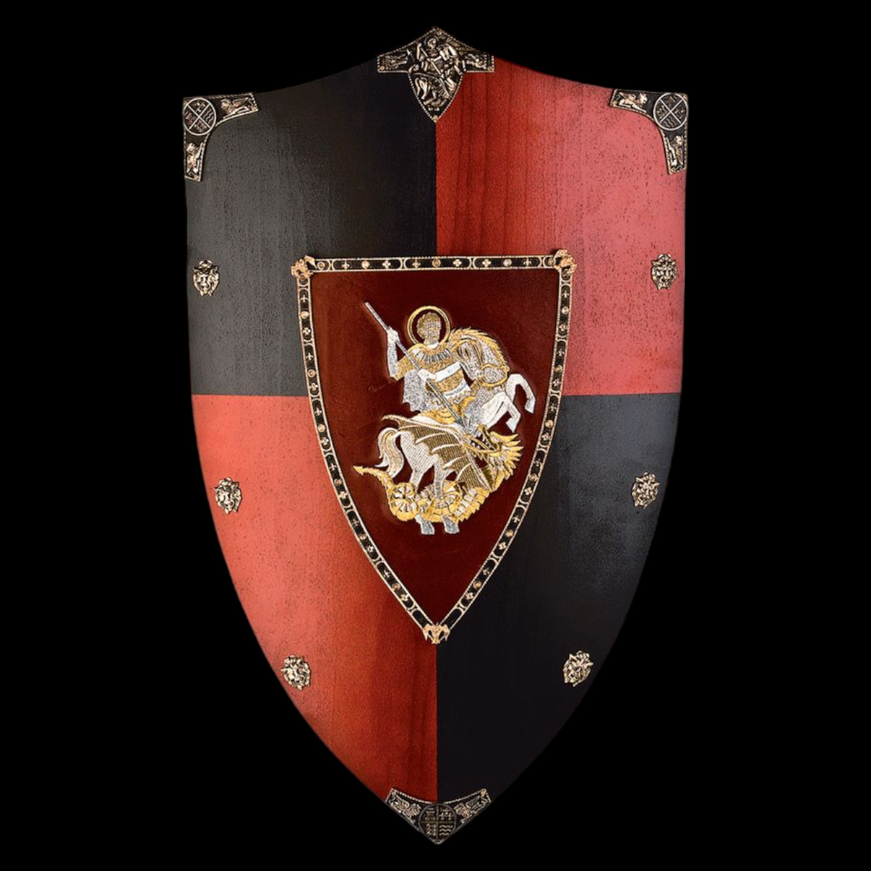 KNIGHT\'S SHIELD OF THE BLACK PRINCE (871)