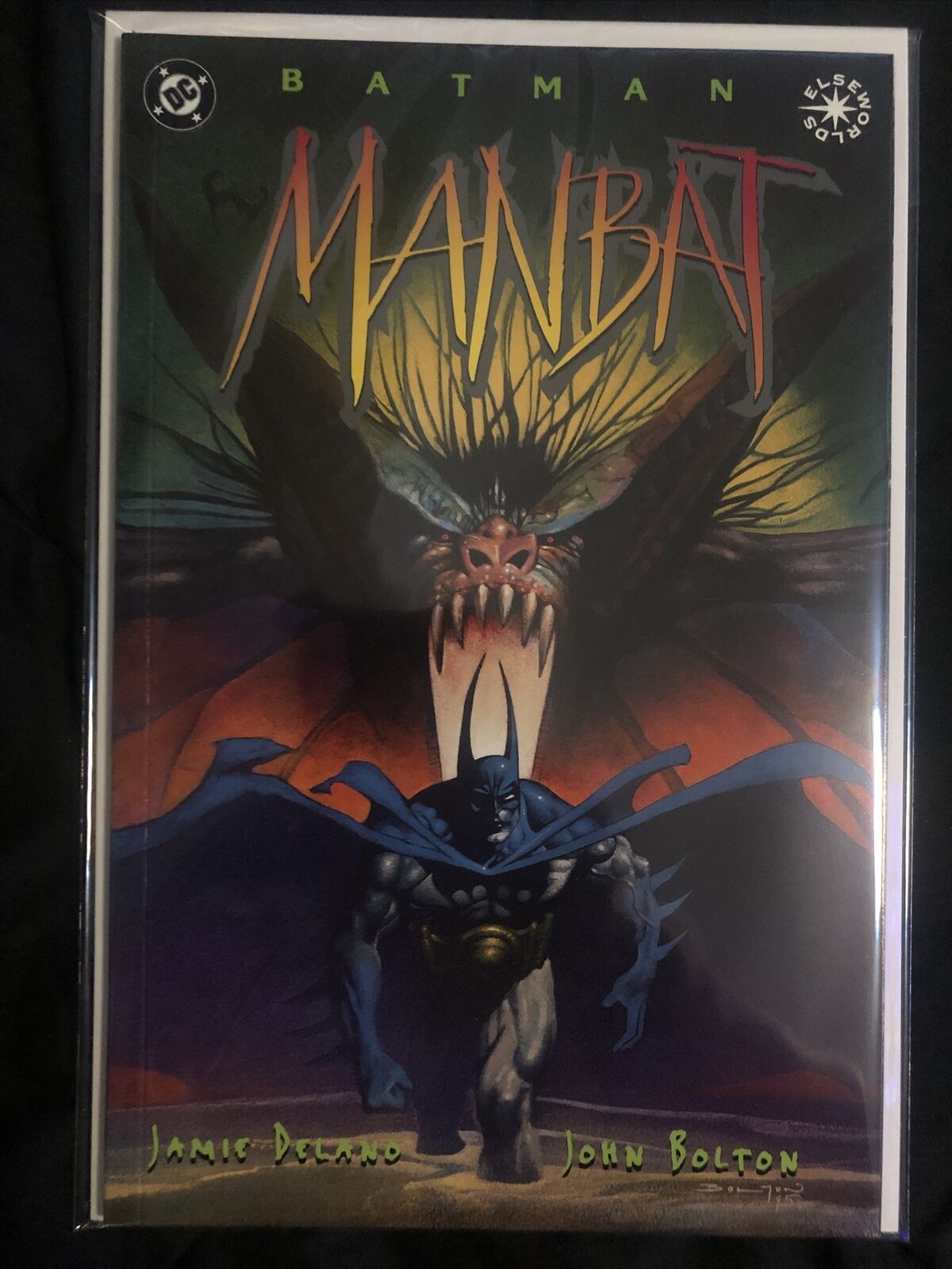 Batman: Manbat #1 in Near Mint condition. DC comics 1995