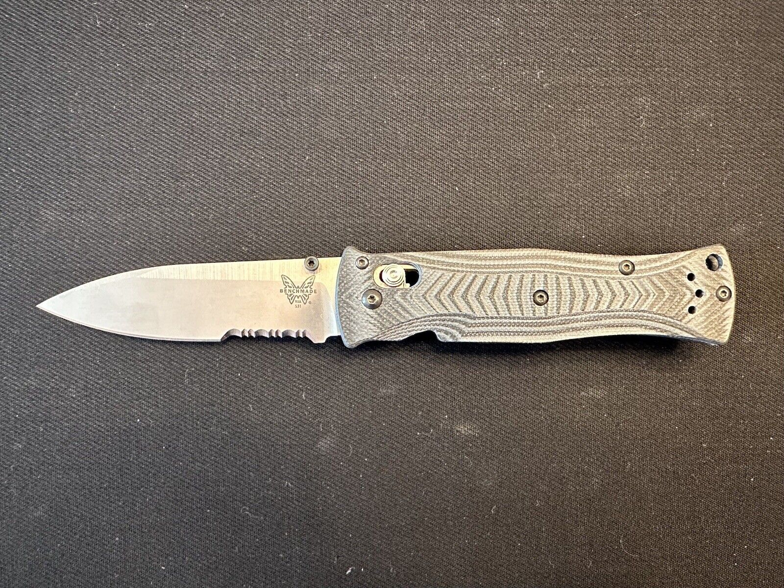 RARE Benchmade 531S Pardue Folding Knife