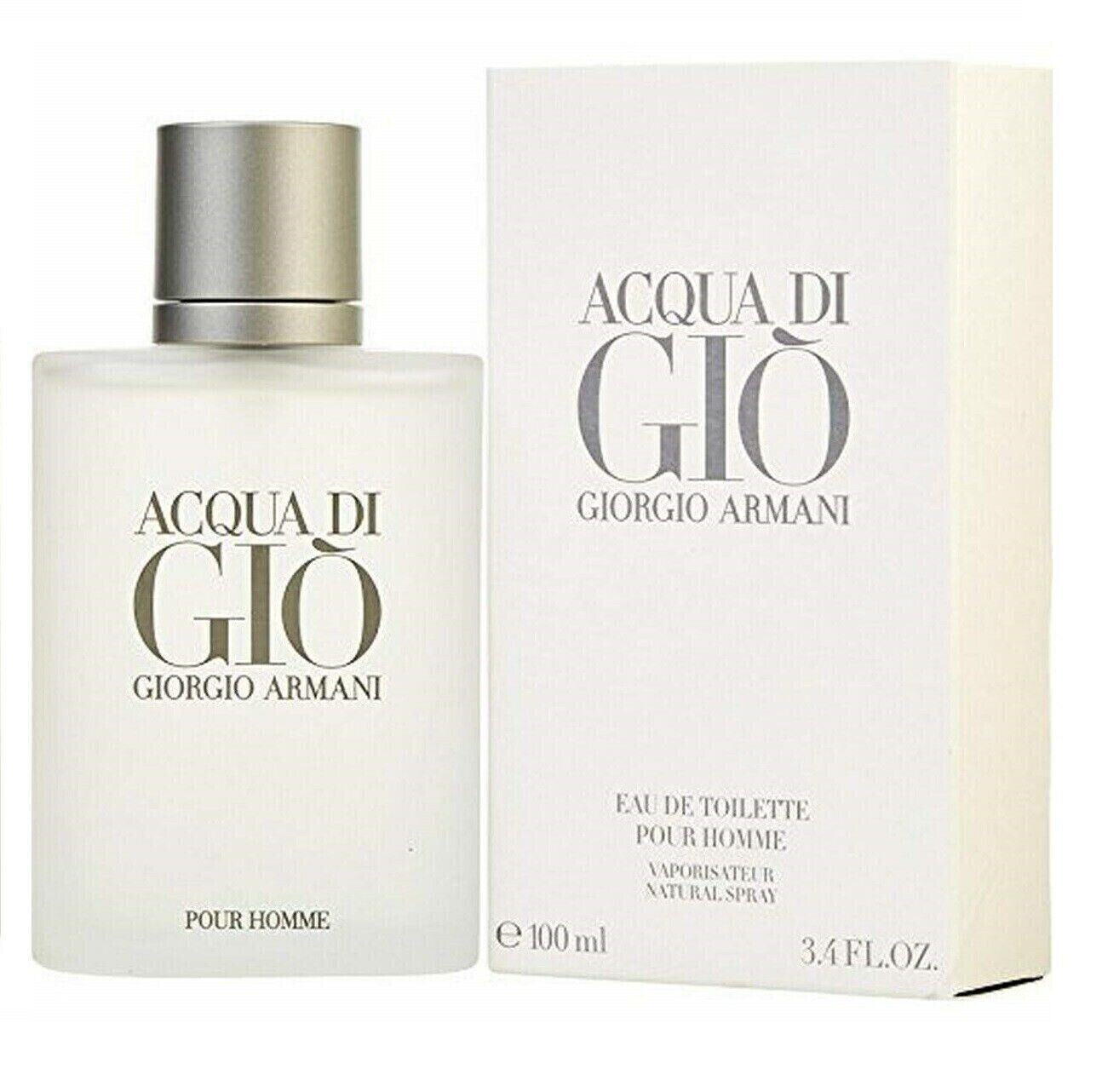 Giorgio Armani Acqua Di Gio 3.4 oz Men's Eau de Toilette Spray New & Sealed