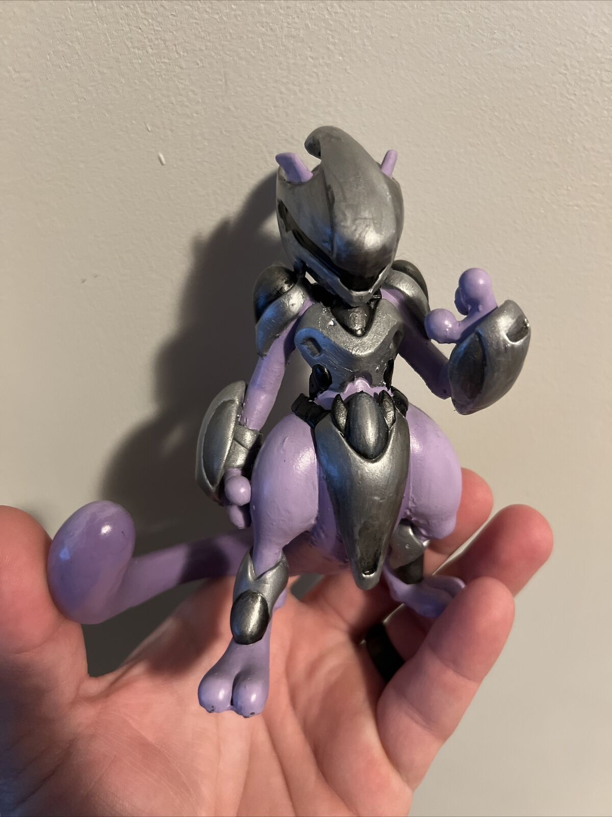 Custom Artwork Armored Mewtwo - Pokemon - 3D Printed
