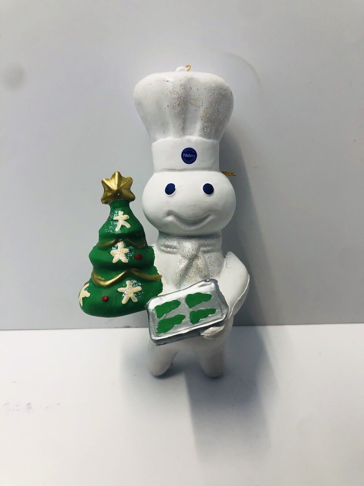 Vintage Pillsbury Doughboy Christmas Tree Ornament 1998