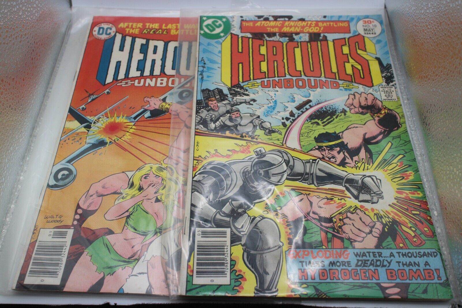 Hercules Unbound 1977 #8 & #9, DC Comics, SHIP TODAY