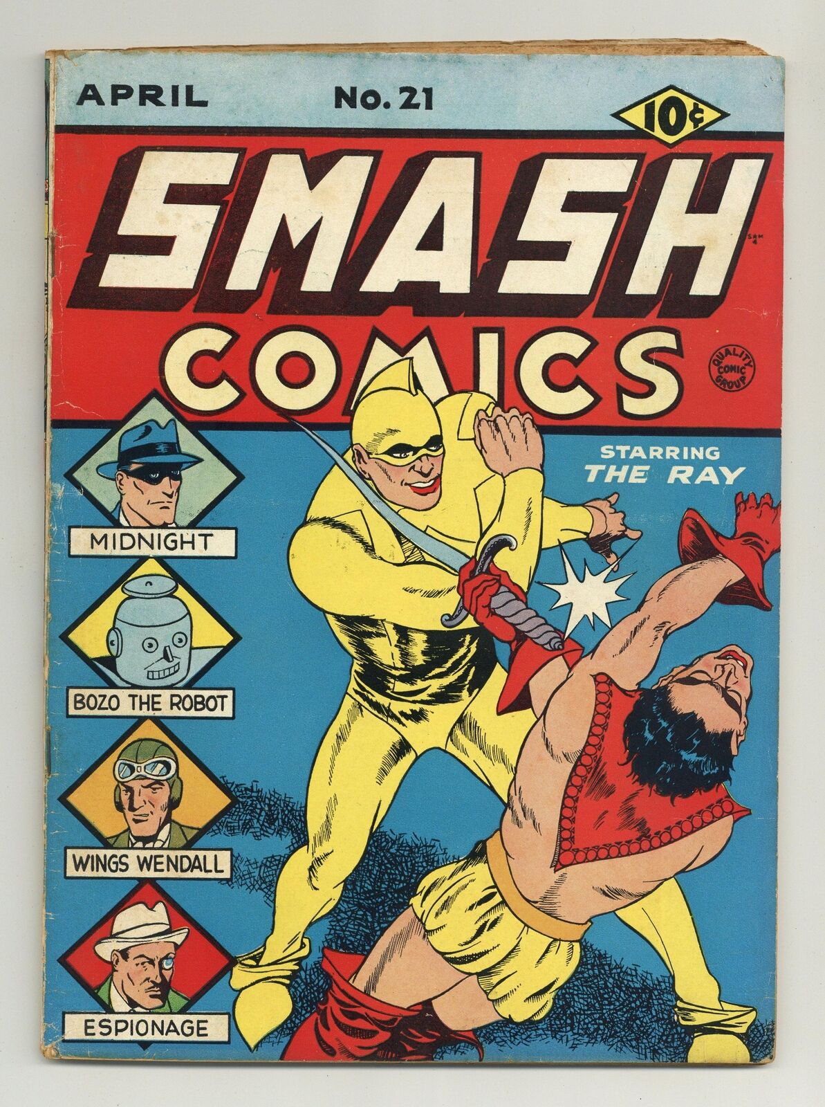 Smash Comics #21 VG 4.0 1941