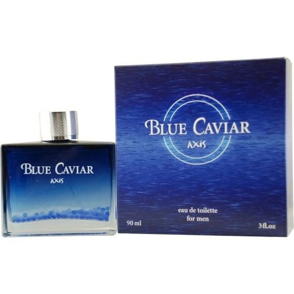 BLUE CAVIAR AXIS FOR MEN 3.0 FL oz / 90 ML EDT  FACTORY SEALED DISCONTINUE 
