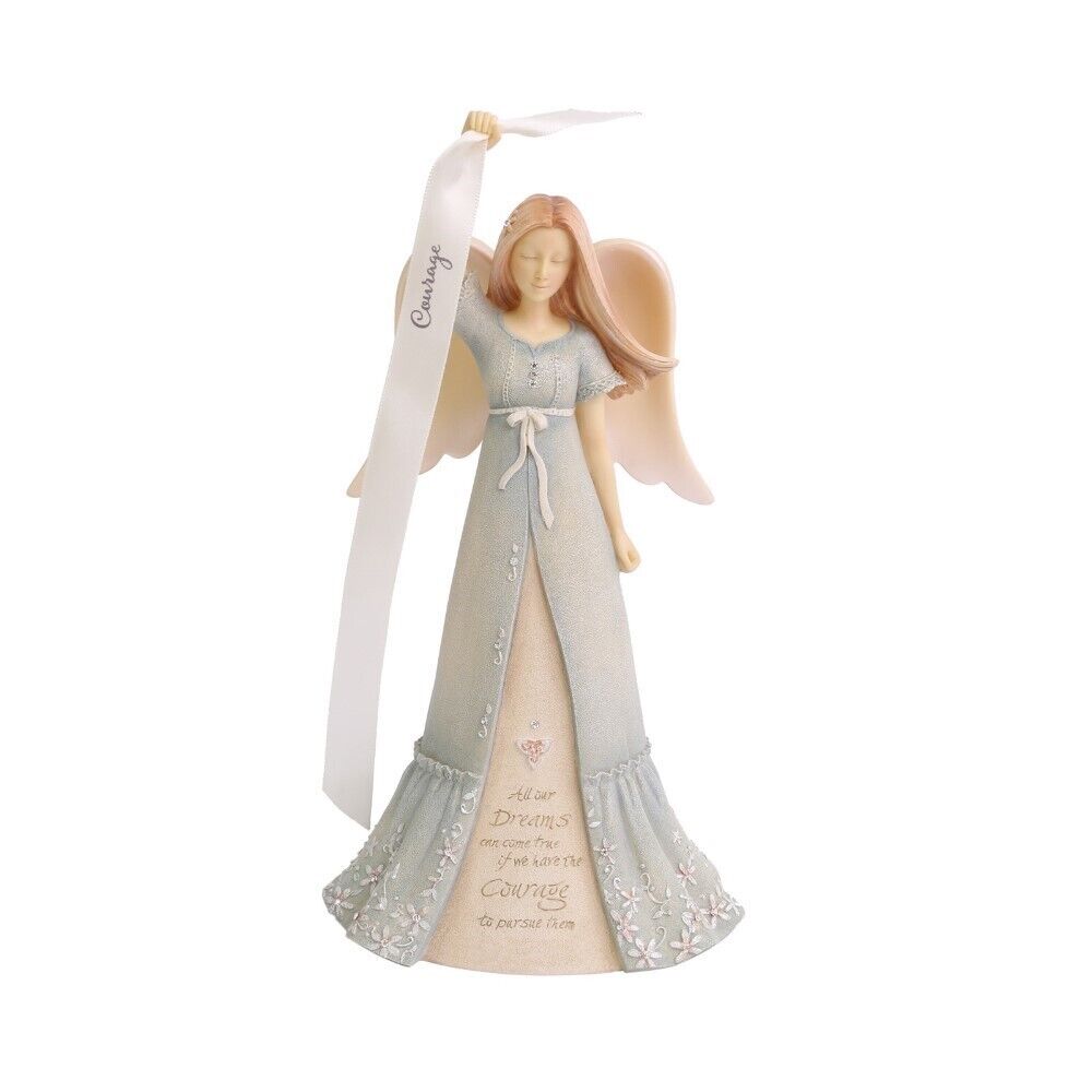 Virtue Angel of Courage Figurine by Foundations by Karen Hahn 6005228