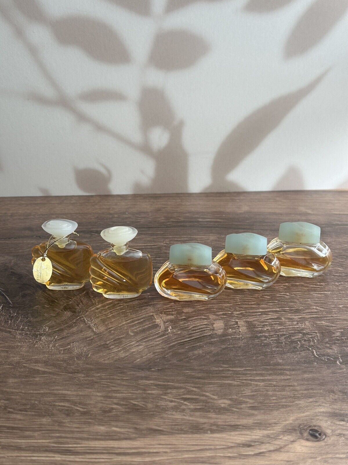 Vintage Estee Lauder Parfum Mini Sample Perfume Lot KNOWING/BEAUTIFUL