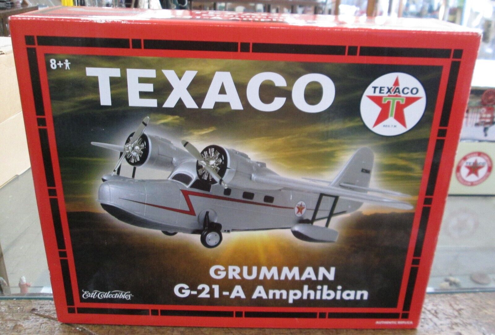 1938 Grumman G-21-A Amphibian Texaco Ertl Die Cast  NIB