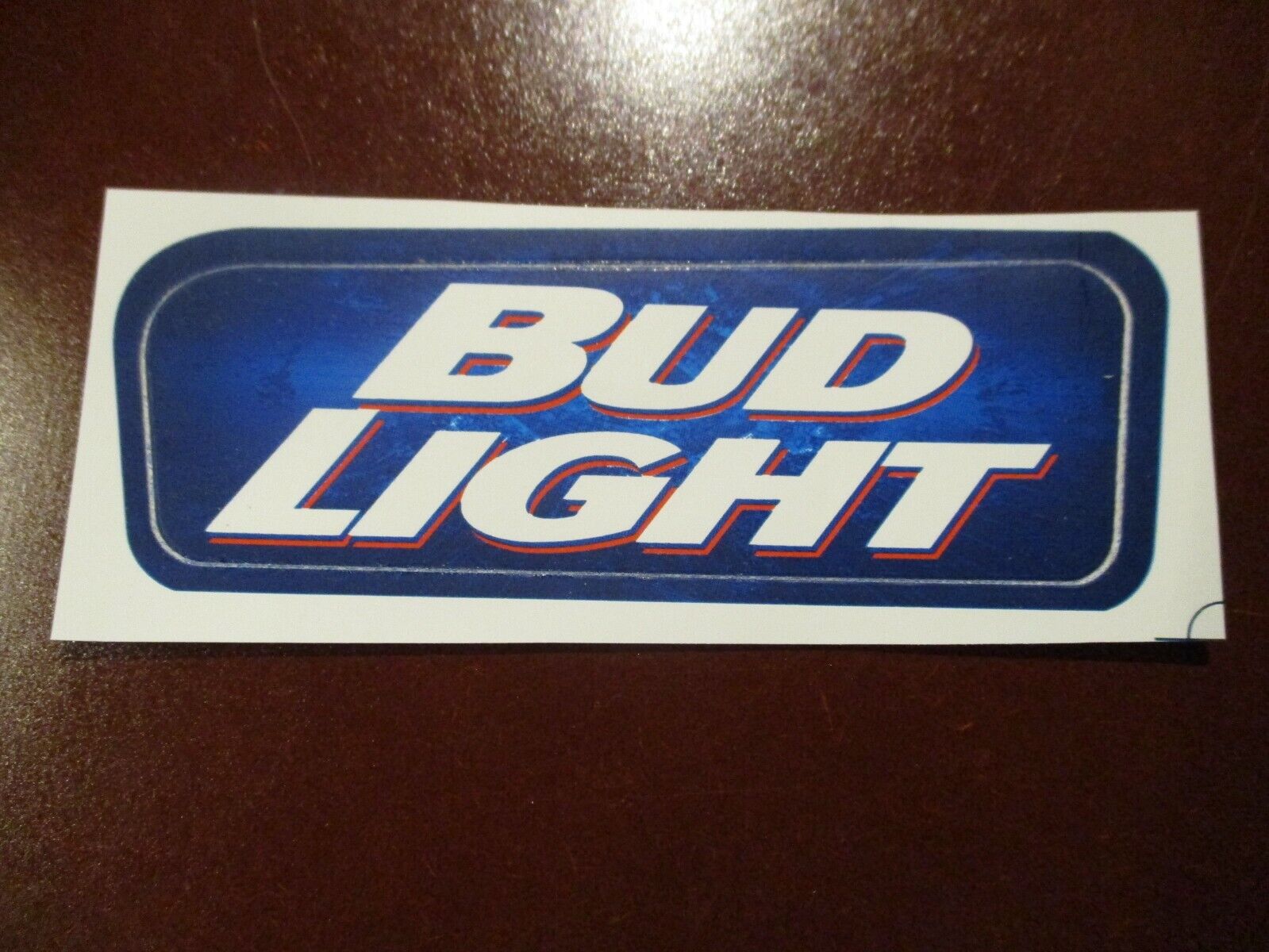 BUDWEISER Bud Light iconic font logo STICKER decal craft beer brewing brewery