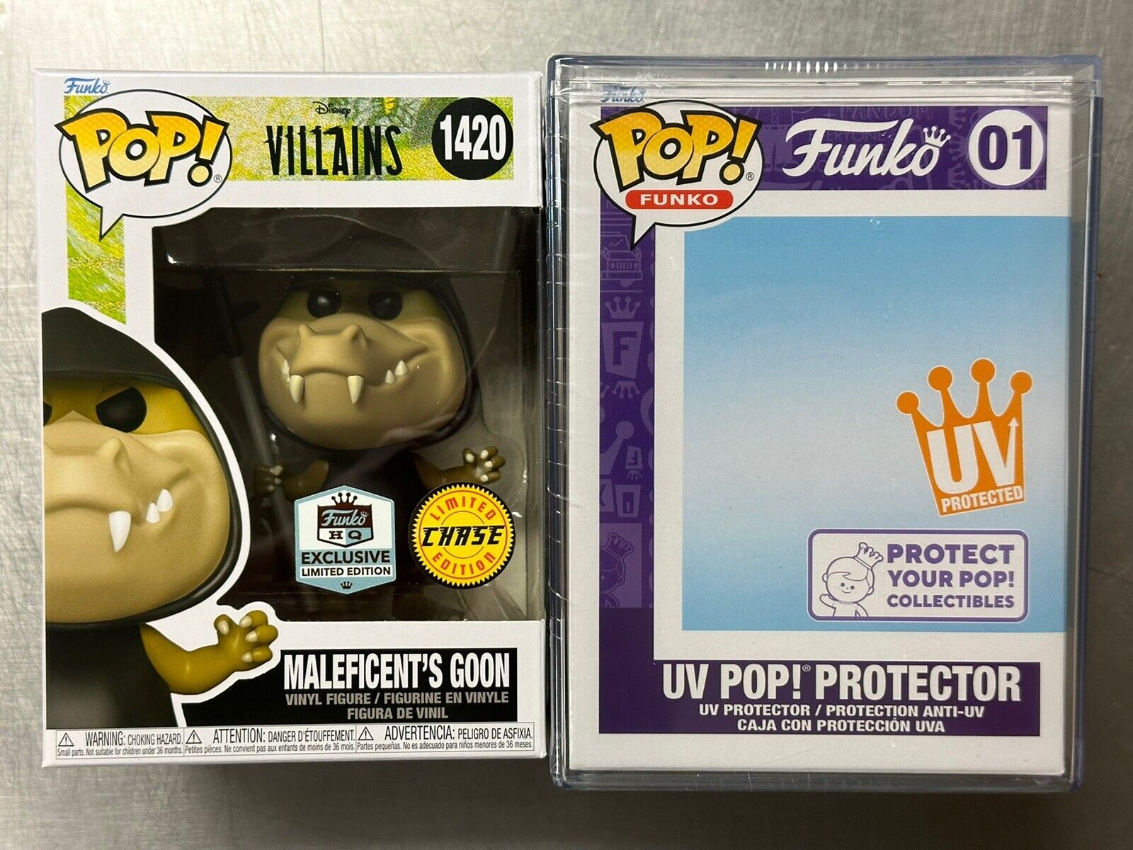 Funko Pop MALEFICENT'S GOON #1420-Funko HQ Exclusive-Limited Ed. CHASE-In Hand