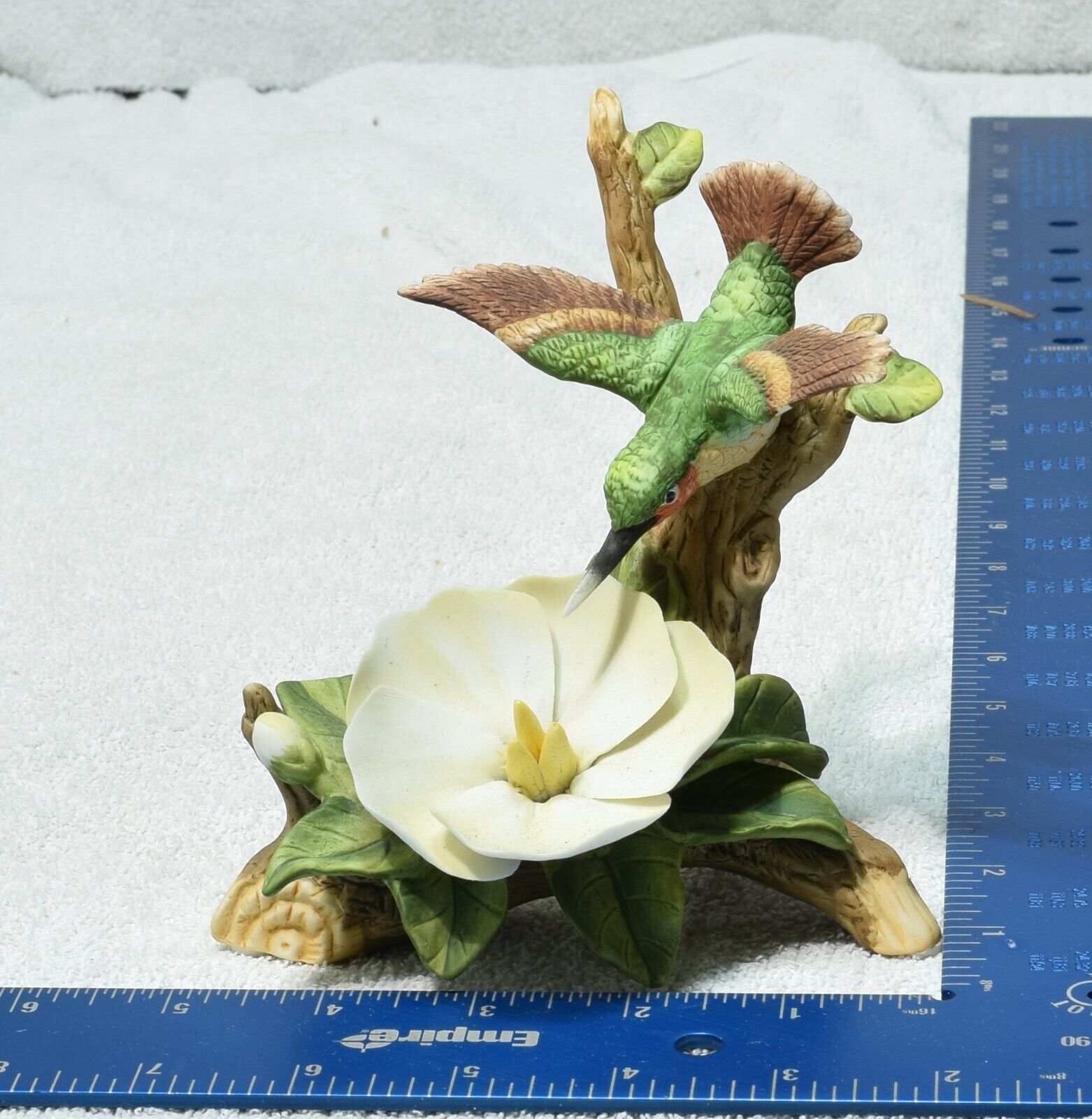 1988 Jonathan Byron Arnart Imports Hummingbird Magnolia Flower