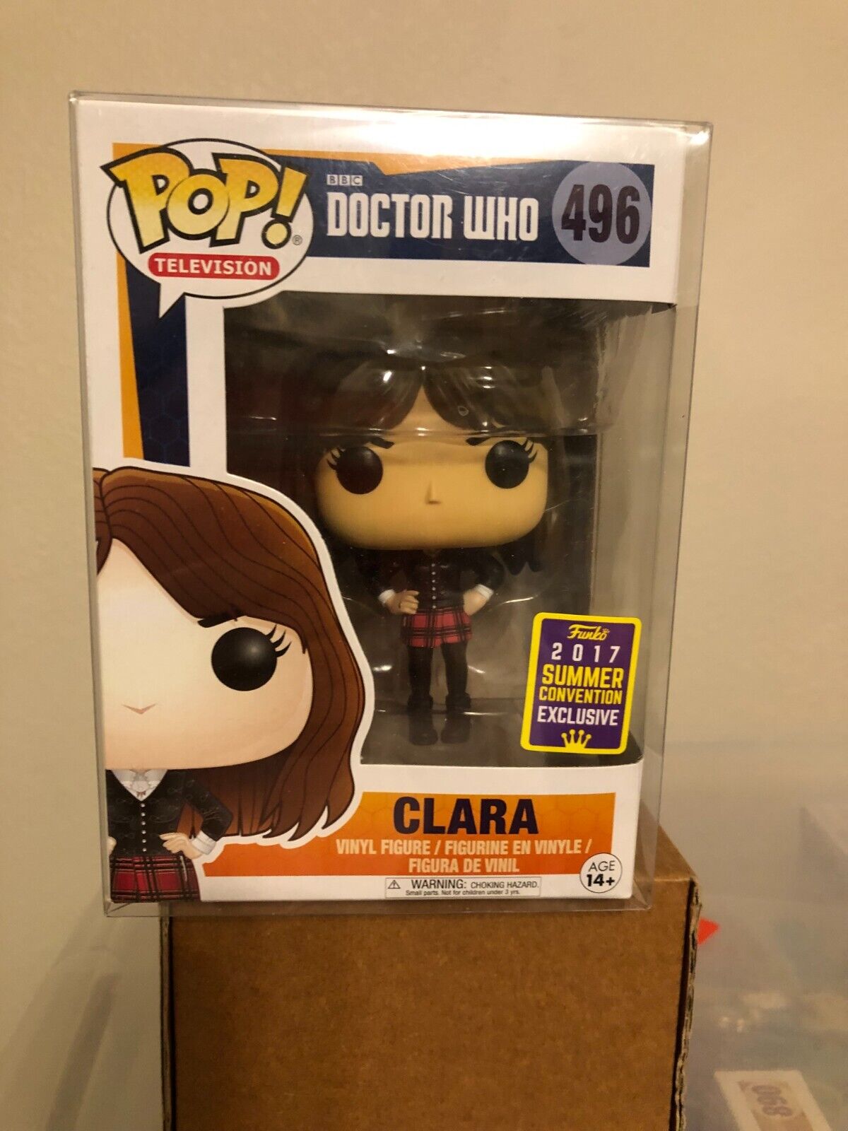 Funko Pop Clara 496 2017 Summer Exclusive🔥MINT🔥VAULTED🔥NEW IN BOX🔥 Dr. Who